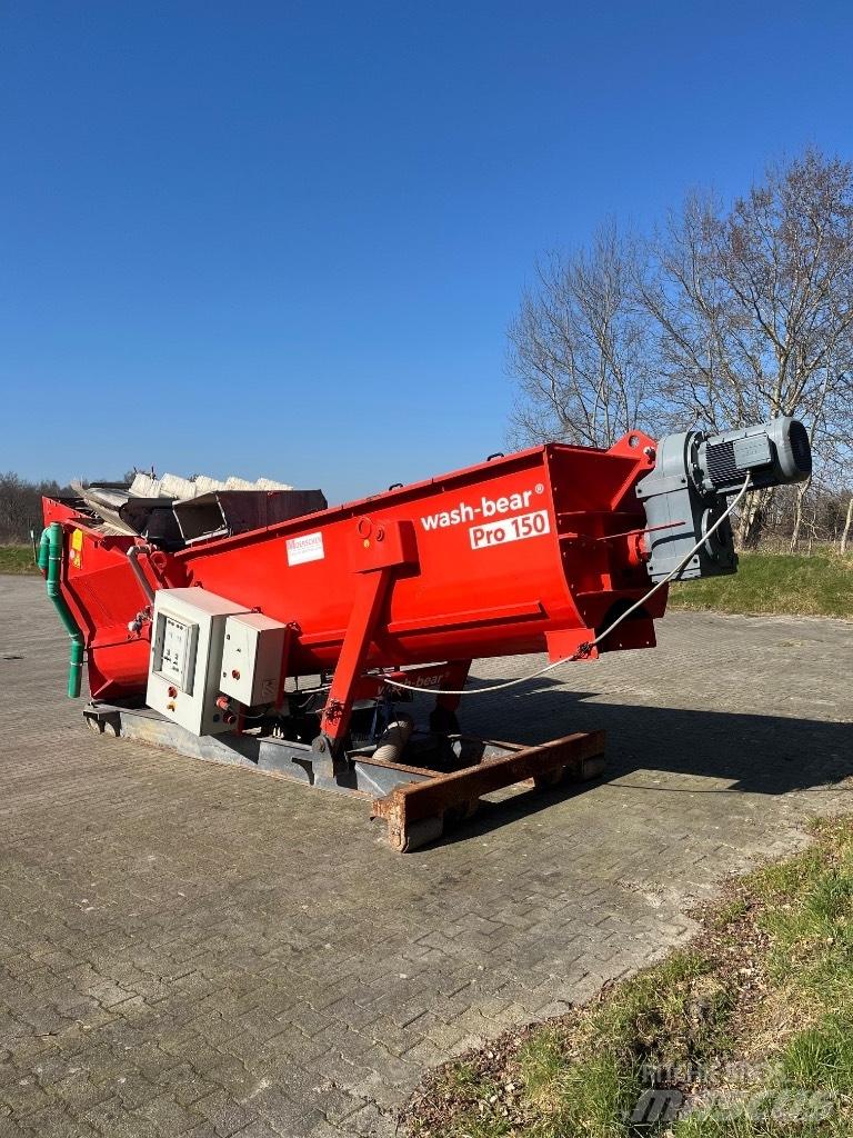  wash-bear pro 150 Separazione rifiuti