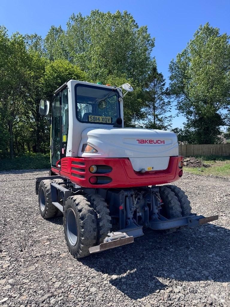 Takeuchi TB 295 W Escavatori gommati