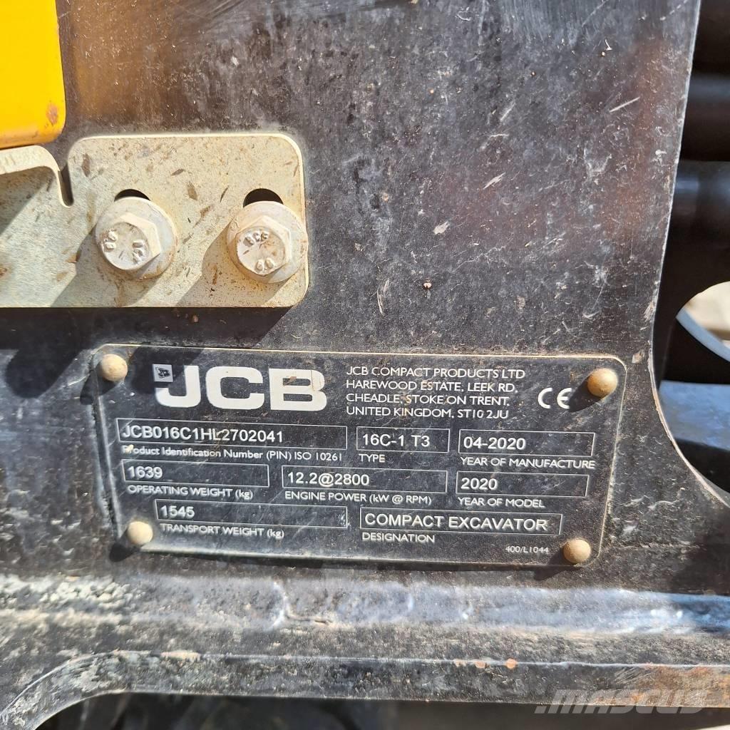JCB 16 C-1 Miniescavatori