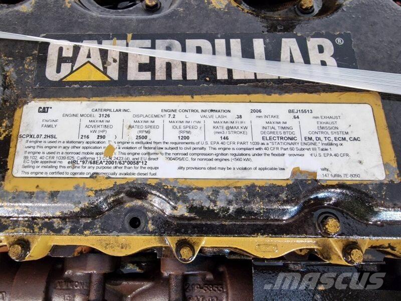 CAT 3126B Motori