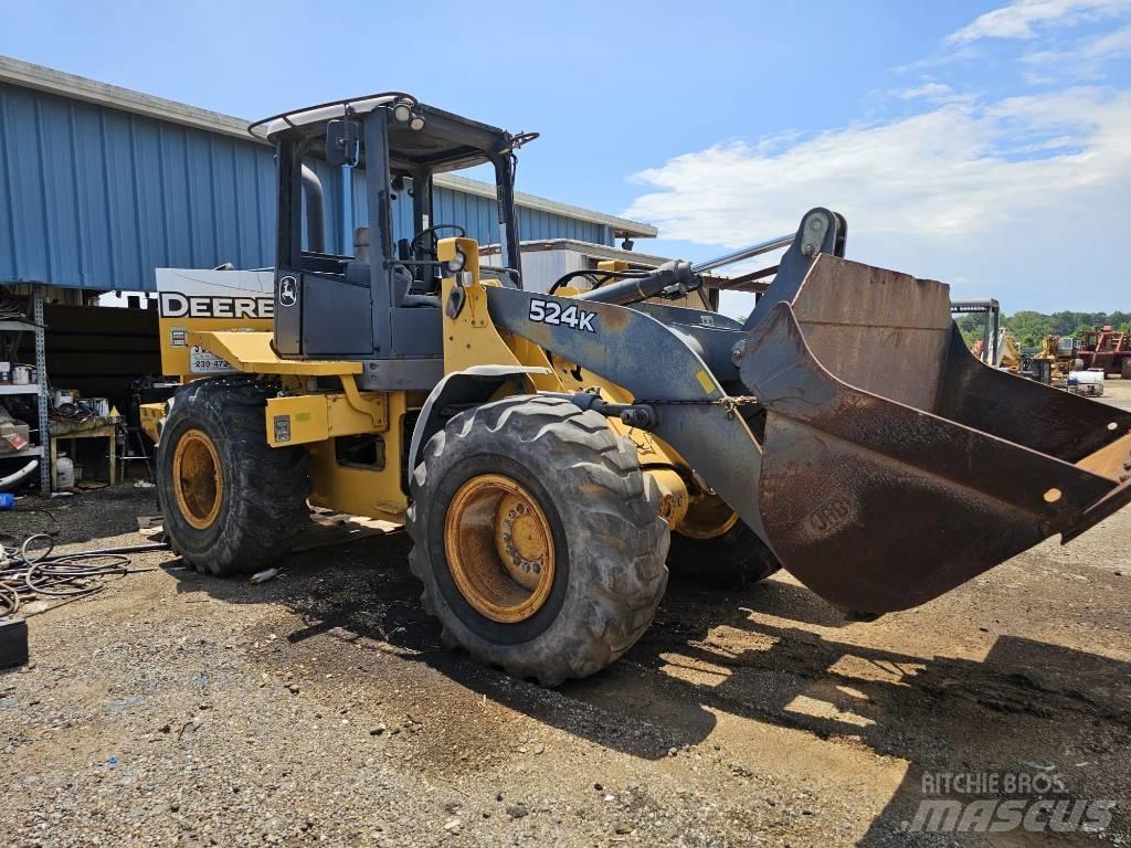 John Deere 524 K Pale gommate