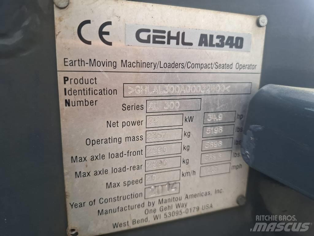 Gehl AL 340 Pale gommate