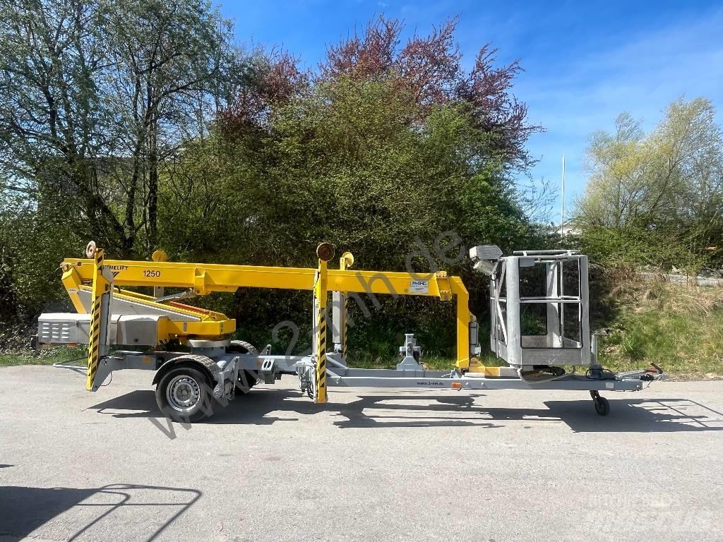 Omme 1250 EBZ Piattaforme aeree su rimorchio