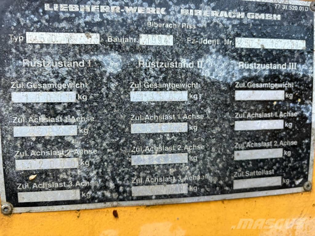 Liebherr 50 K Gru a torre