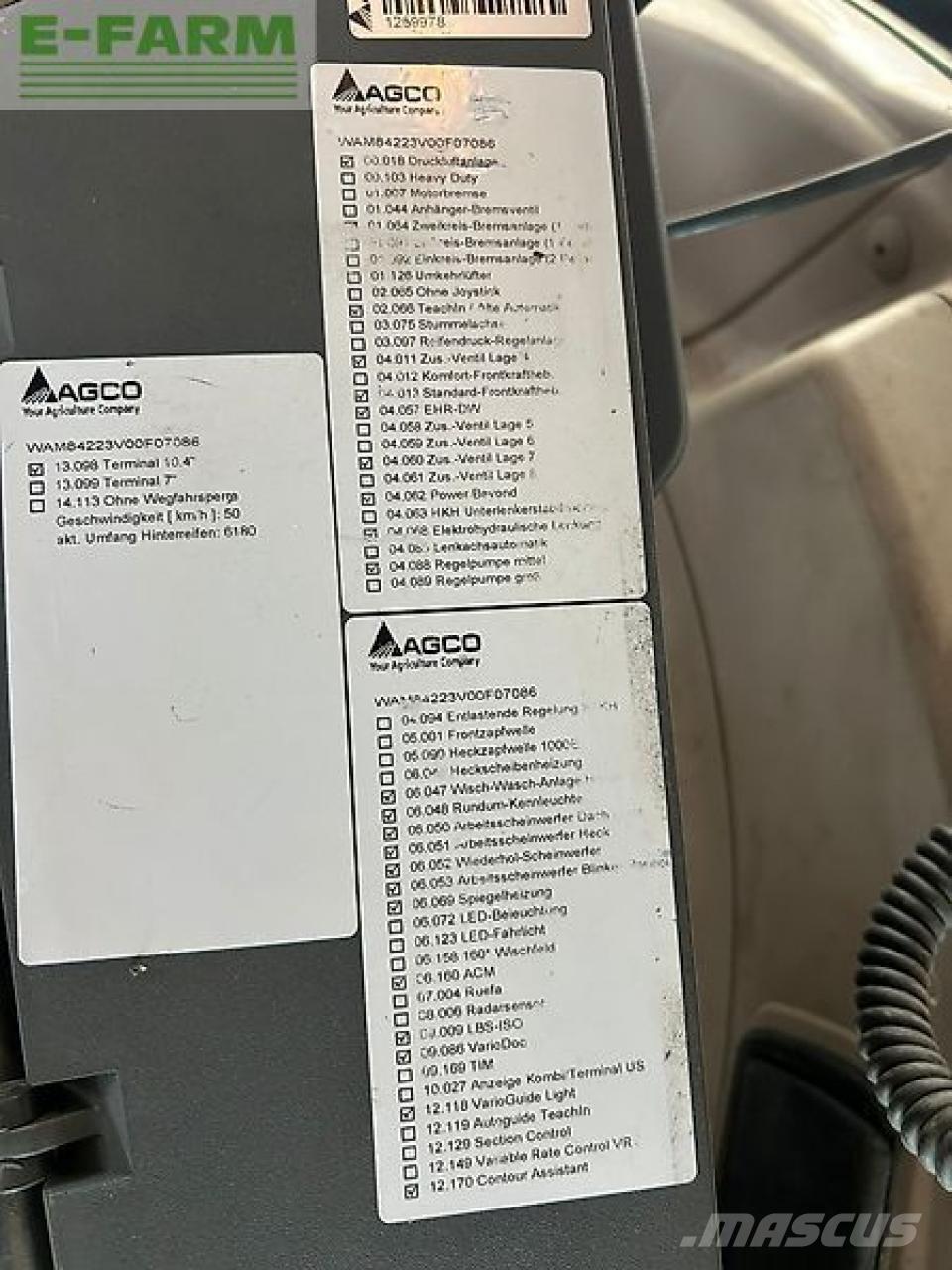 Fendt 828 vario Trattori