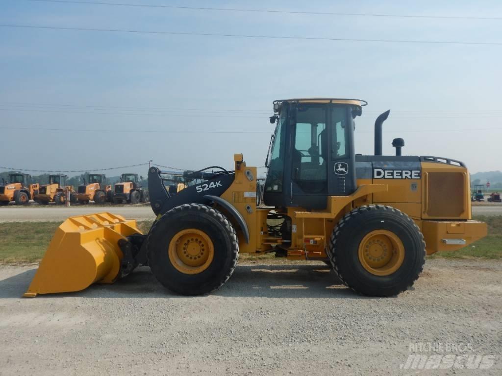 John Deere 524K Pale gommate