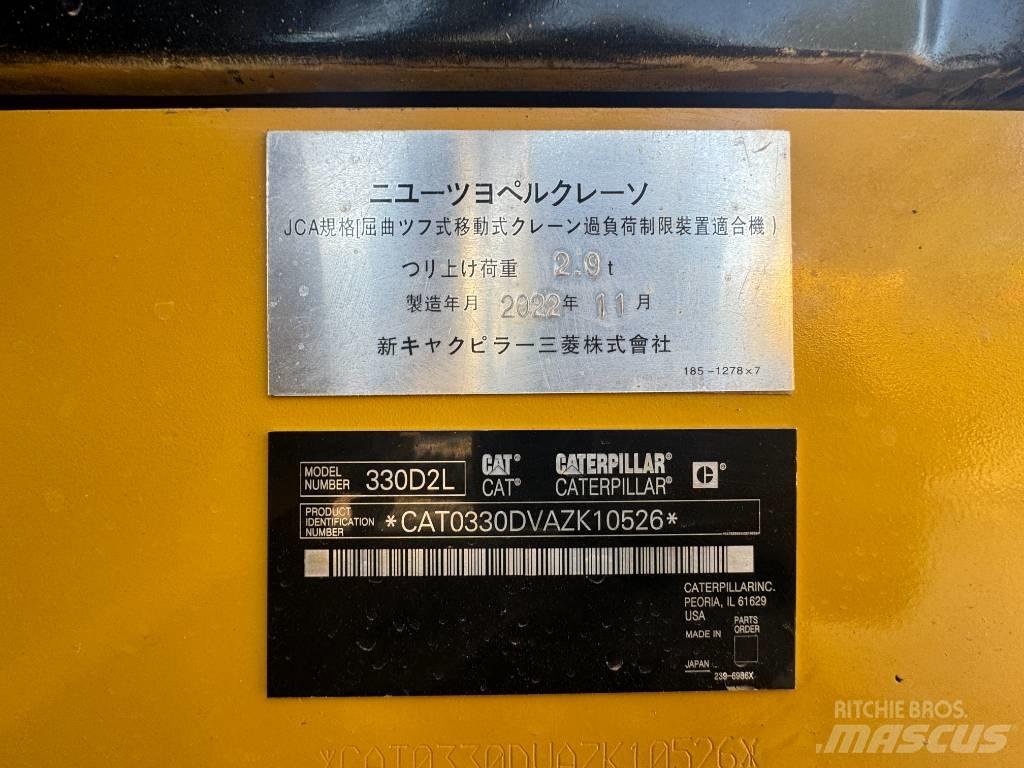 CAT 330D2L Escavatori cingolati