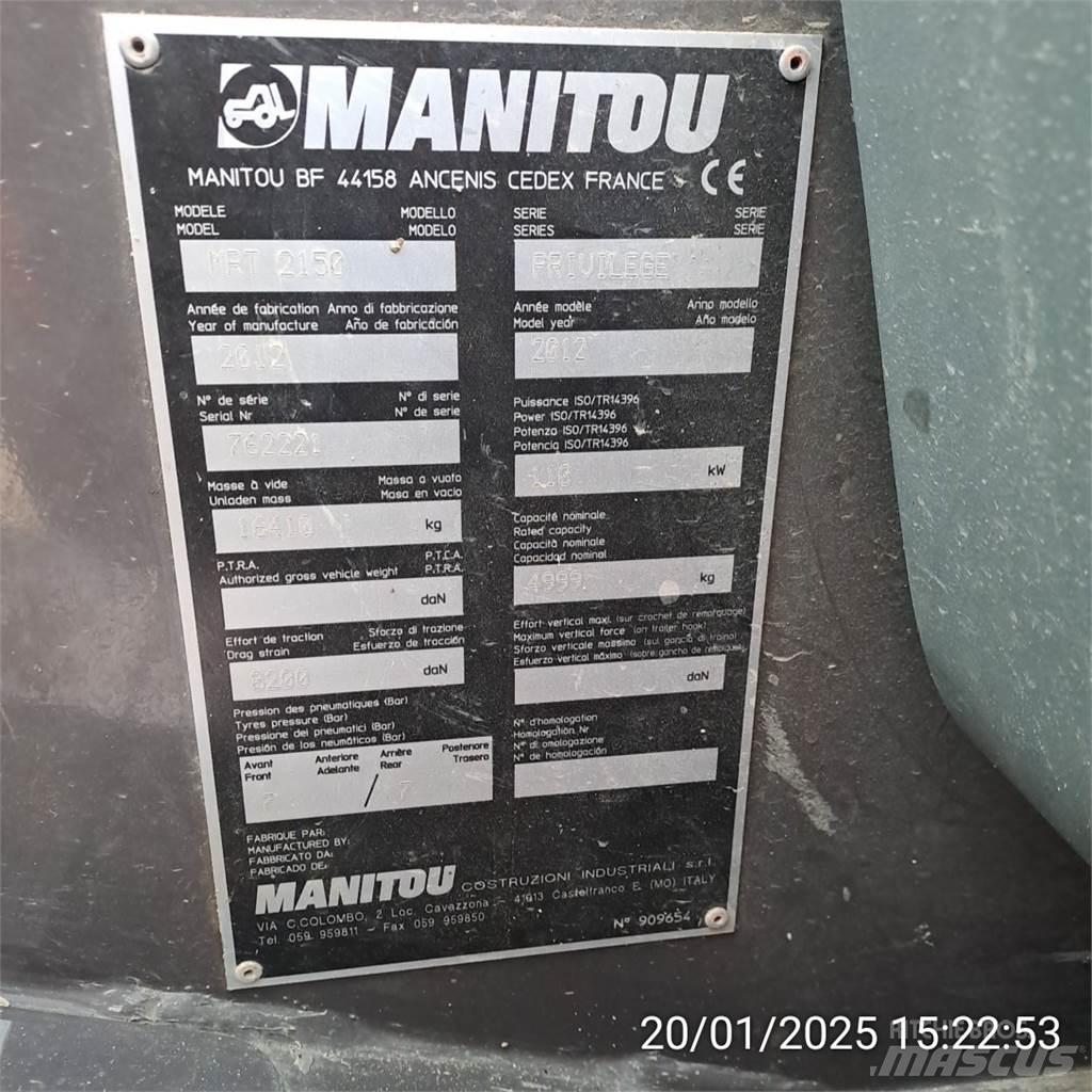 Manitou 2150MRT Sollevatori telescopici