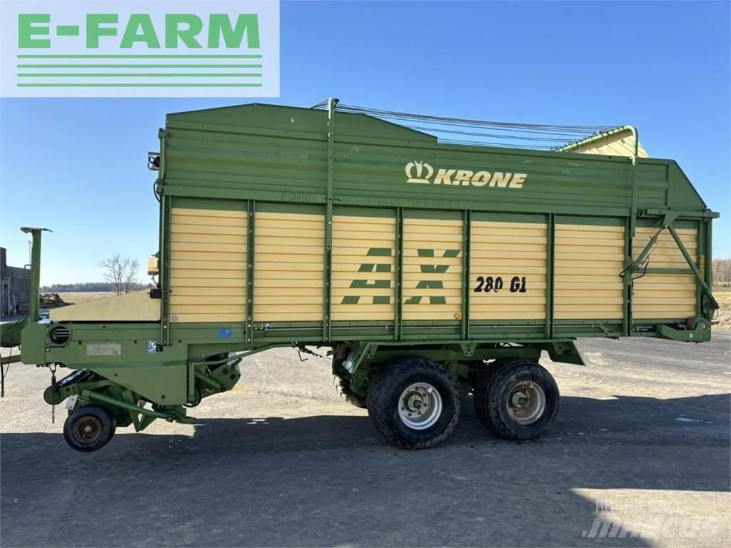 Krone AX 280 GL Carri per la granella