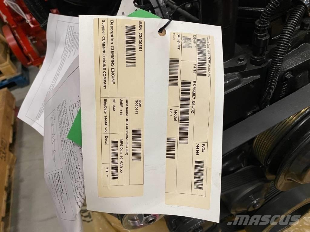 Cummins QSB6.7 Agricoltura - Altro