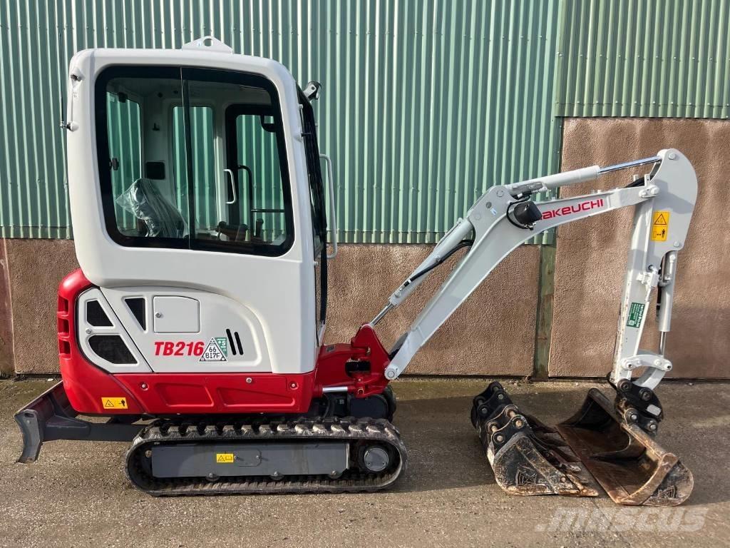 Takeuchi TB 216 A Miniescavatori