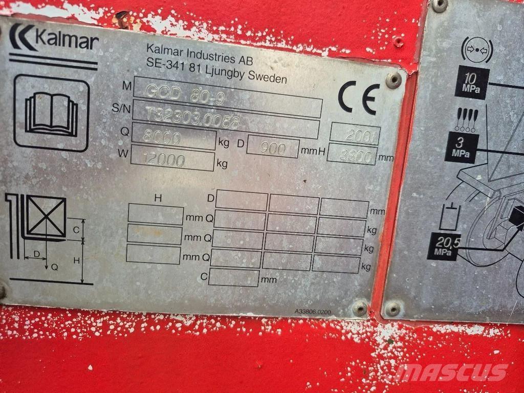 Kalmar Gcd 80-9 Carrelli elevatori GPL
