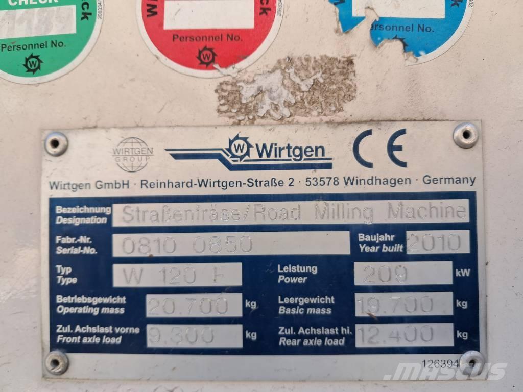 Wirtgen W 120 F Fresa a freddo per asfalto