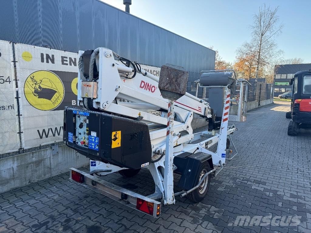 Dino 160 XT Piattaforme aeree su rimorchio