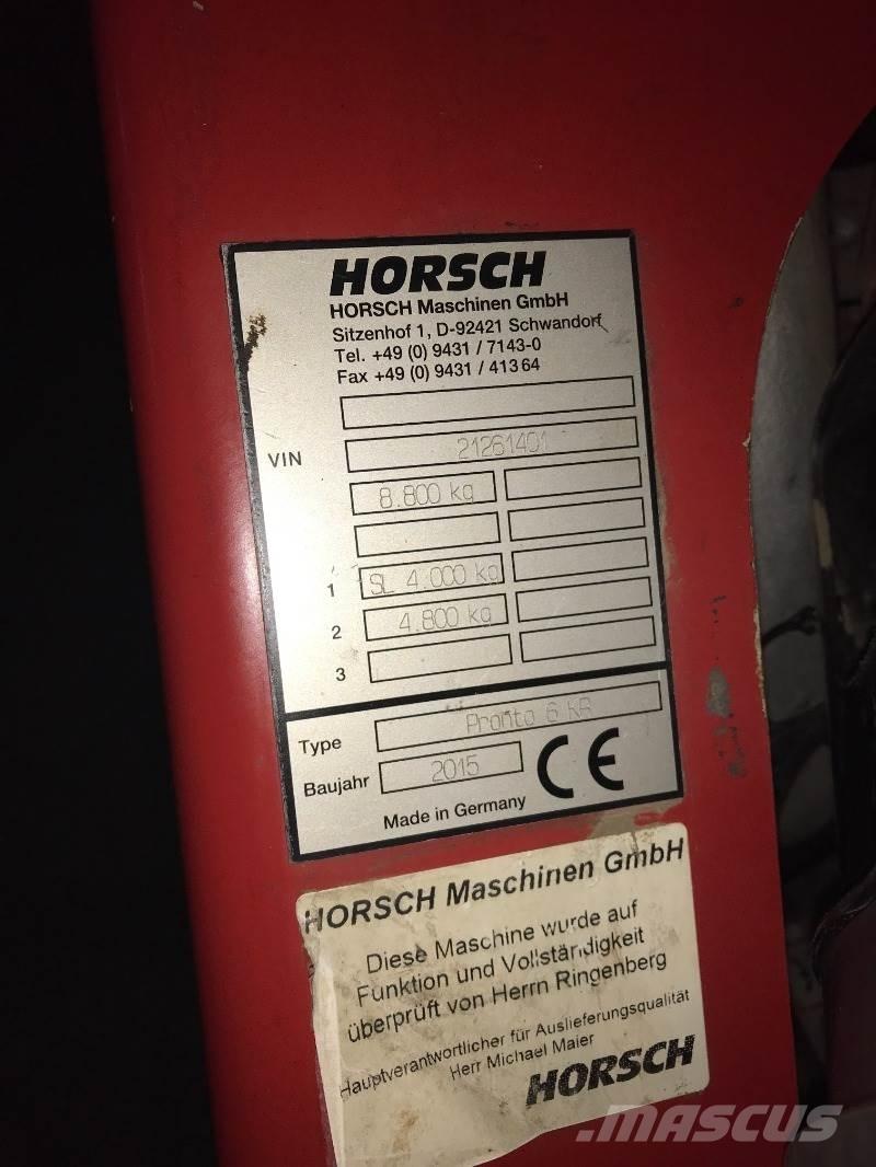 Horsch Pronto 6  KR Seminatrici combinate
