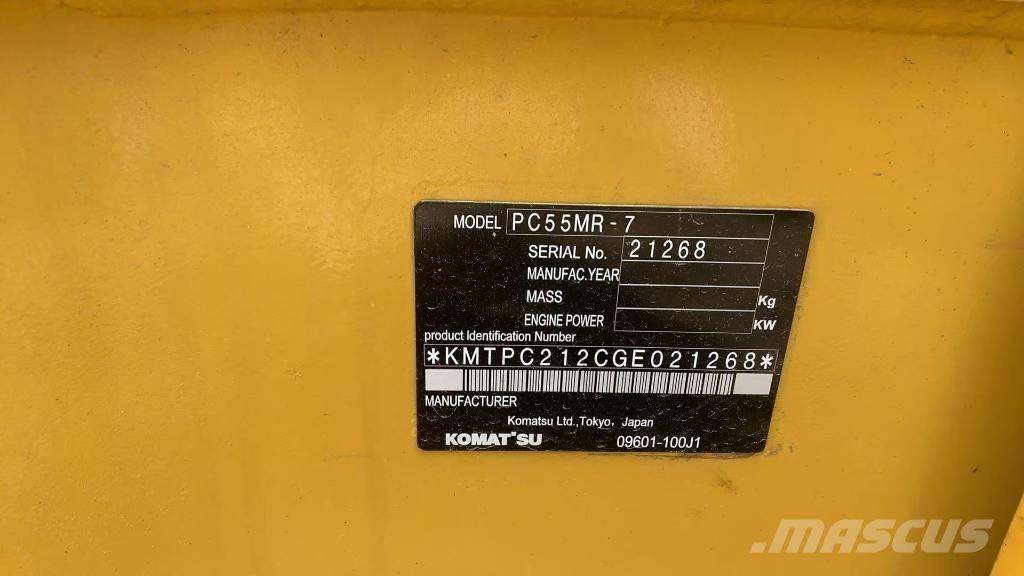 Komatsu PC 55 MR Escavatori cingolati