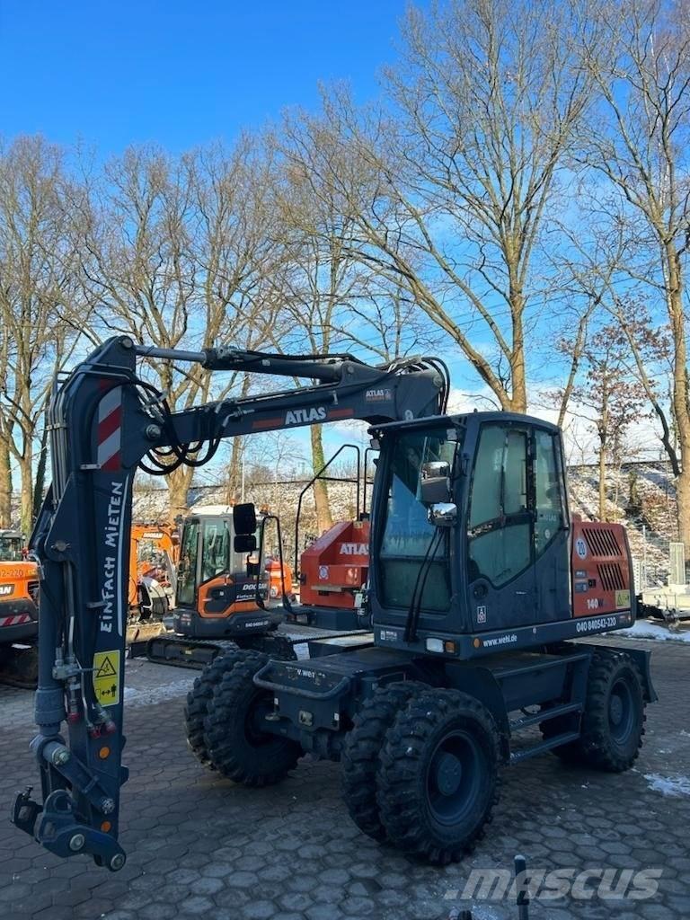 Atlas 140W-BLUE Escavatori gommati