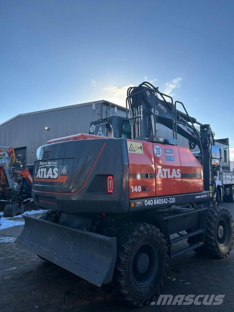 Atlas 140W-BLUE Escavatori gommati