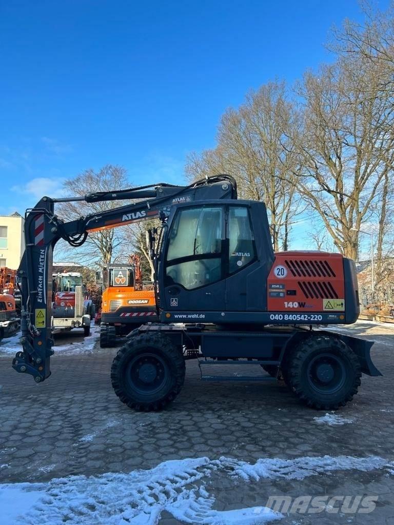 Atlas 140W-BLUE Escavatori gommati