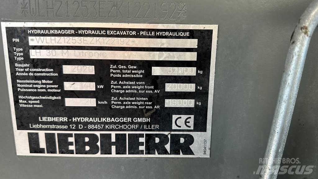Liebherr LH 30 M Movimentazione rifiuti