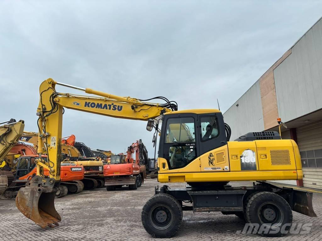Komatsu PW 180-7 Escavatori gommati