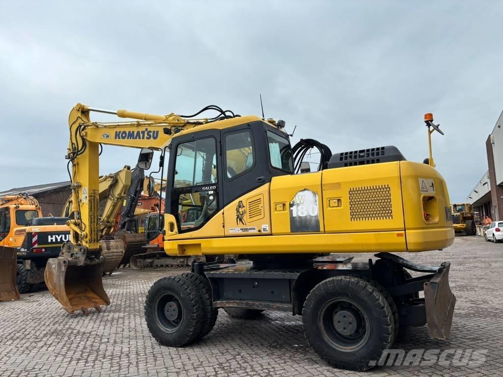 Komatsu PW 180-7 Escavatori gommati