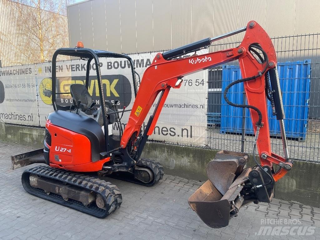 Kubota U 27-4 Miniescavatori