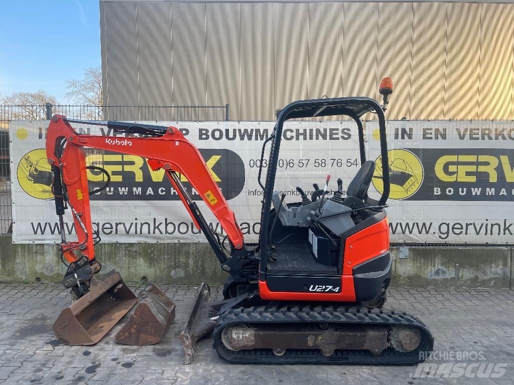 Kubota U 27-4 Miniescavatori