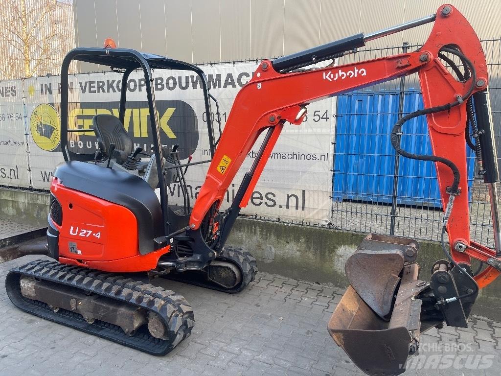 Kubota U 27-4 Miniescavatori