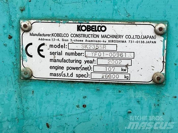 Kobelco SK235 SR Escavatori speciali