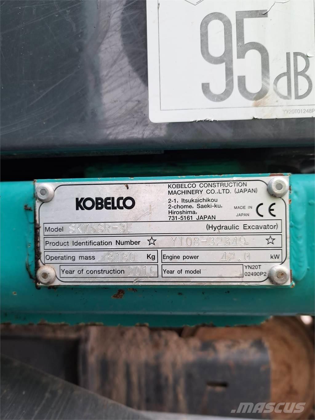 Kobelco SK75SR-3E Miniescavatori