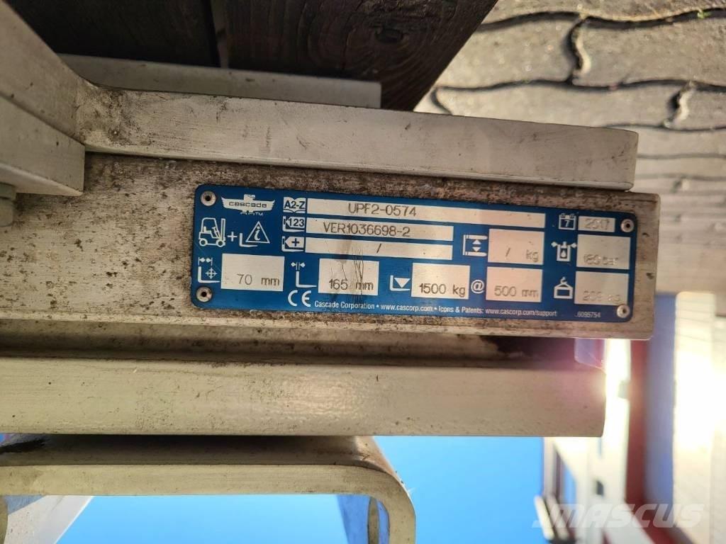 Cascade UPF2-0574 Altri attacchi e componenti