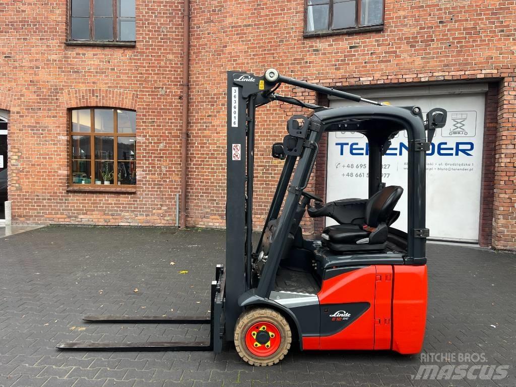 Linde E 12 Carrelli elevatori elettrici
