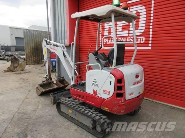 Takeuchi TB 216 Miniescavatori