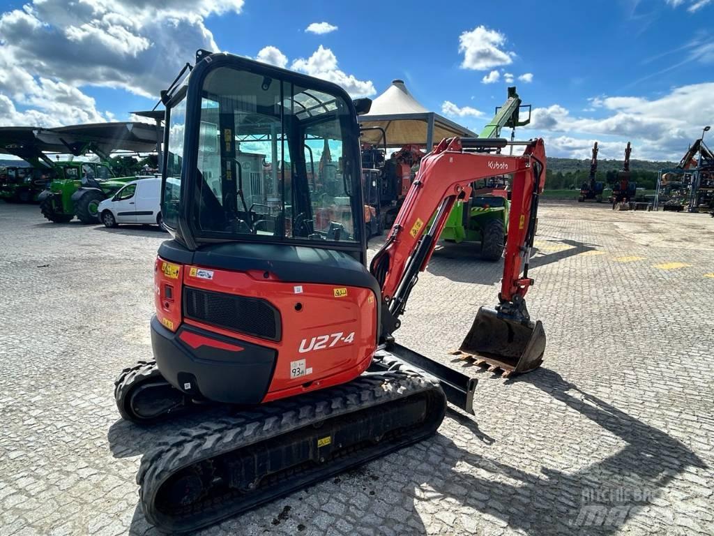 Kubota u27 hi Miniescavatori