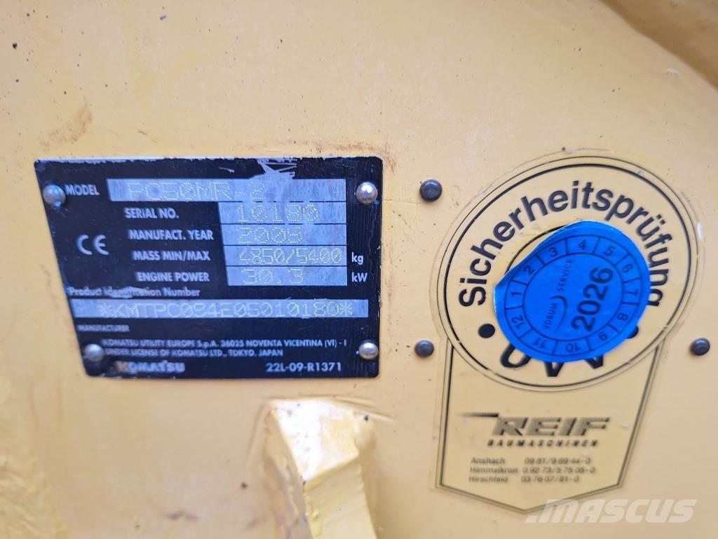 Komatsu PC 55 MR-2 Miniescavatori