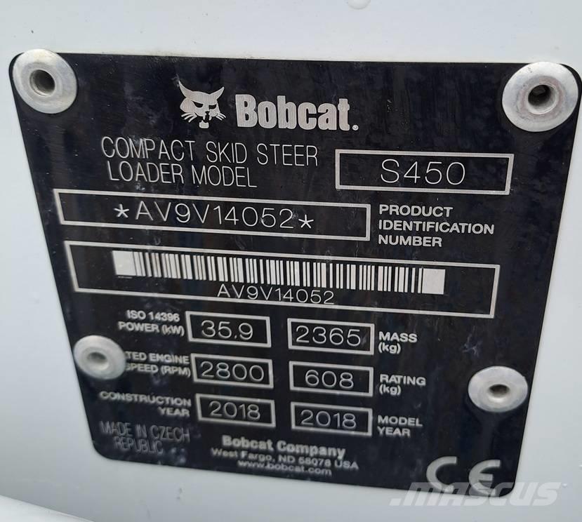 Bobcat S 450 Mini Pale Gommate