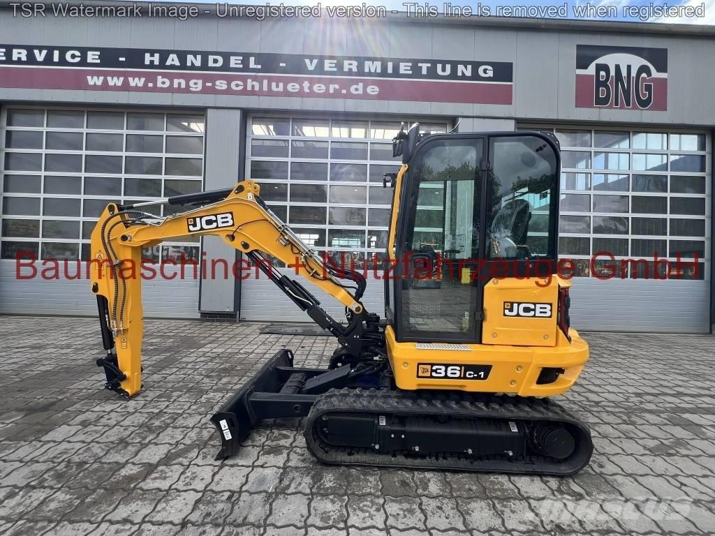 JCB 36C -werkneu- Miniescavatori