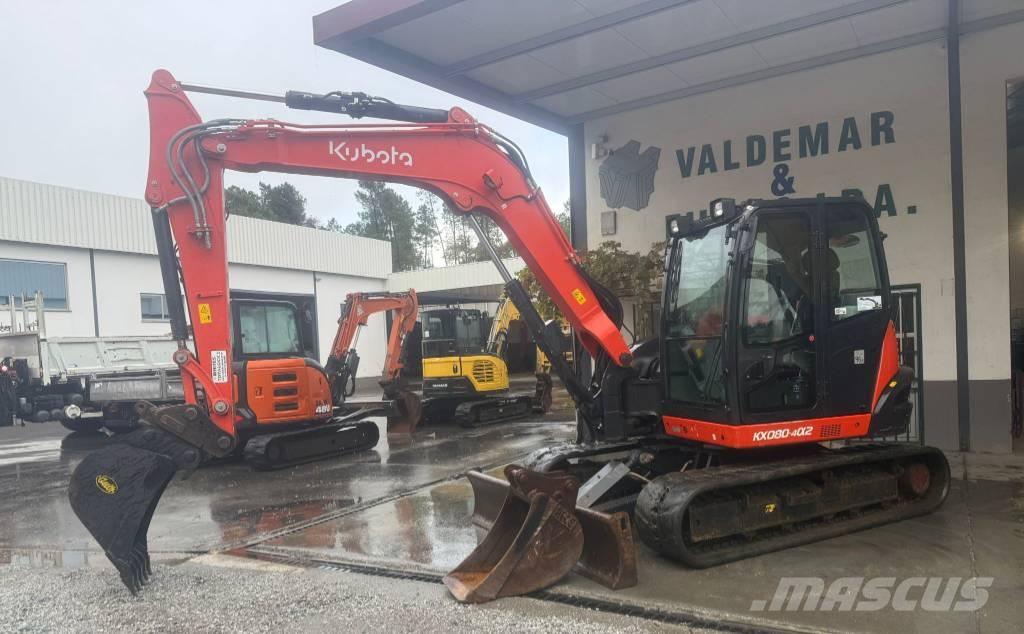 Kubota KX 080 Escavatori medi 7t - 12t