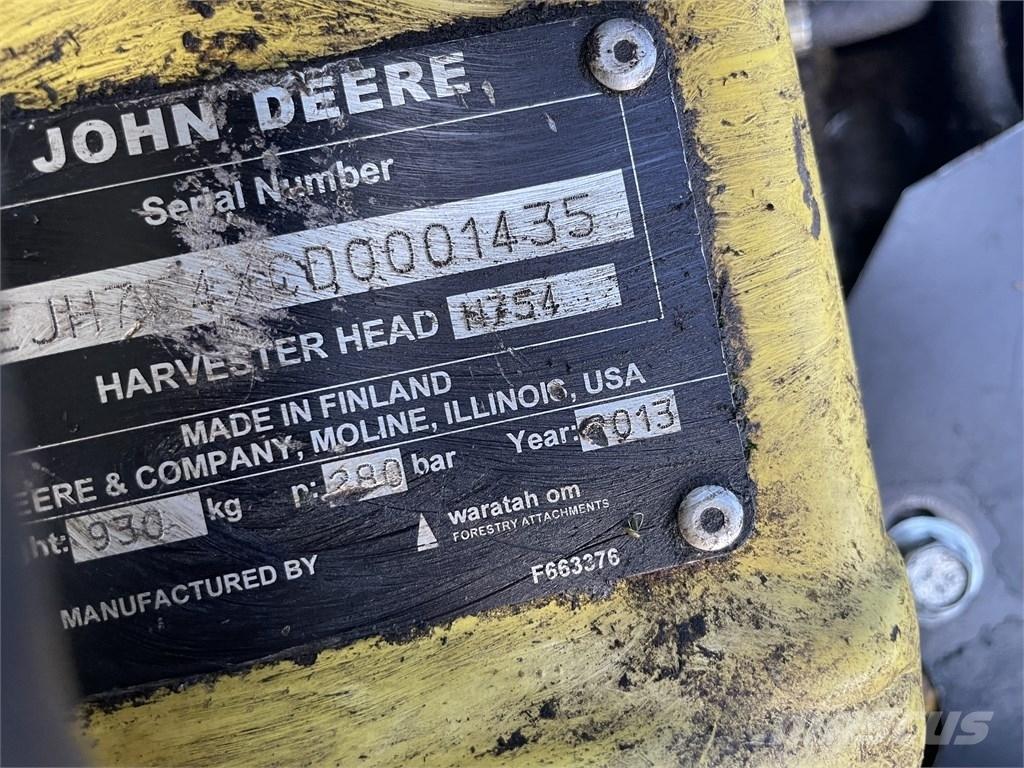 John Deere 1070 D Abbattitrici, Disboscatrici