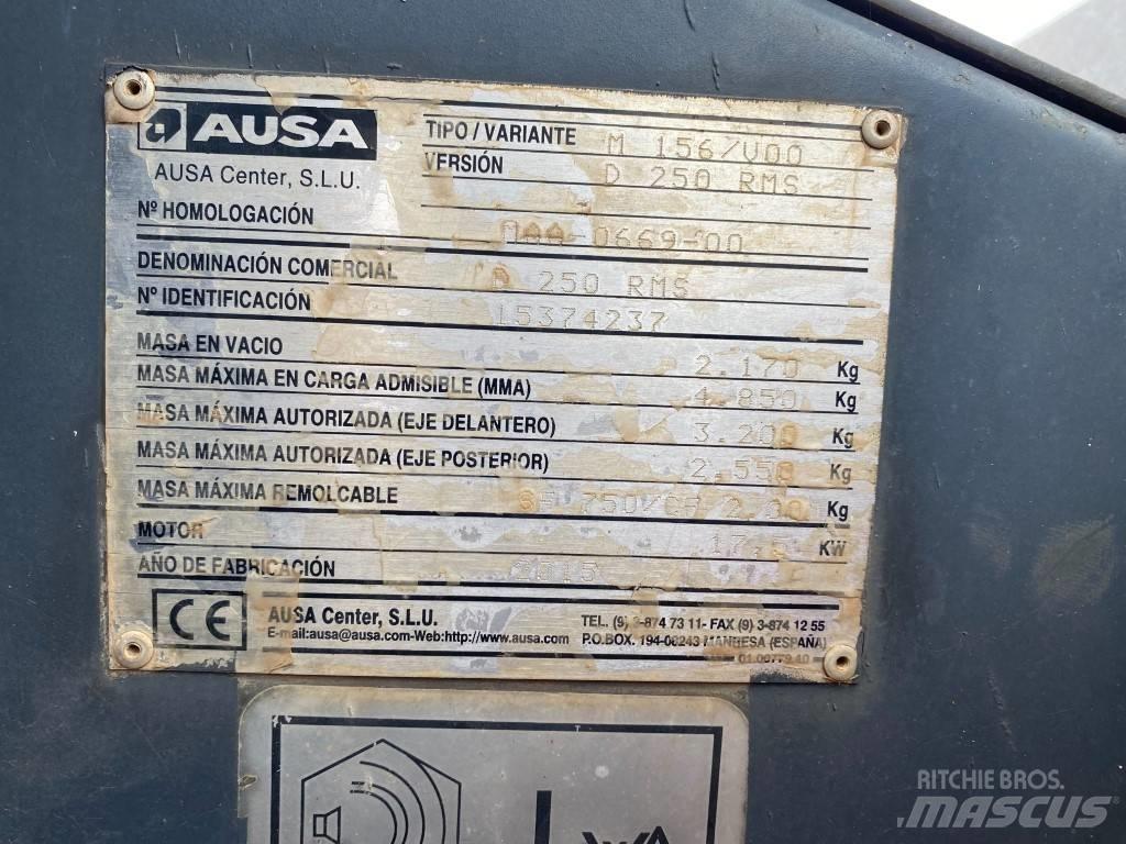 Ausa D 250 RM S Mini dumper