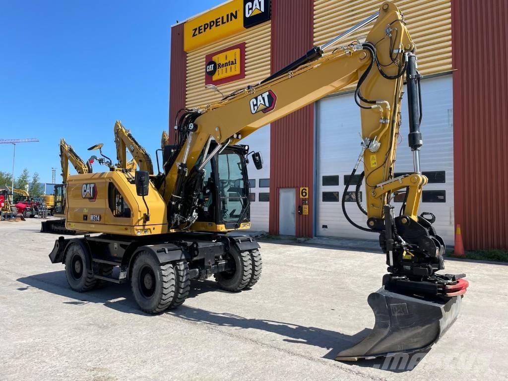 CAT M314 Escavatori gommati