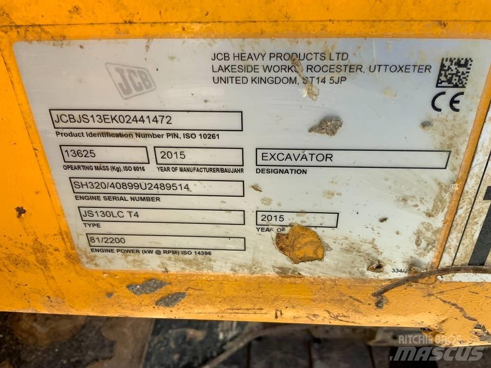 JCB JS 130 LC Escavatori cingolati