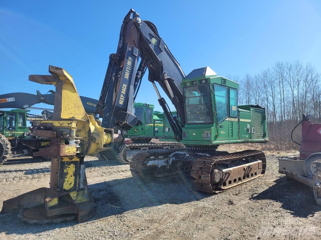 John Deere 853 Abbattitrici cingolate e macchine forestali