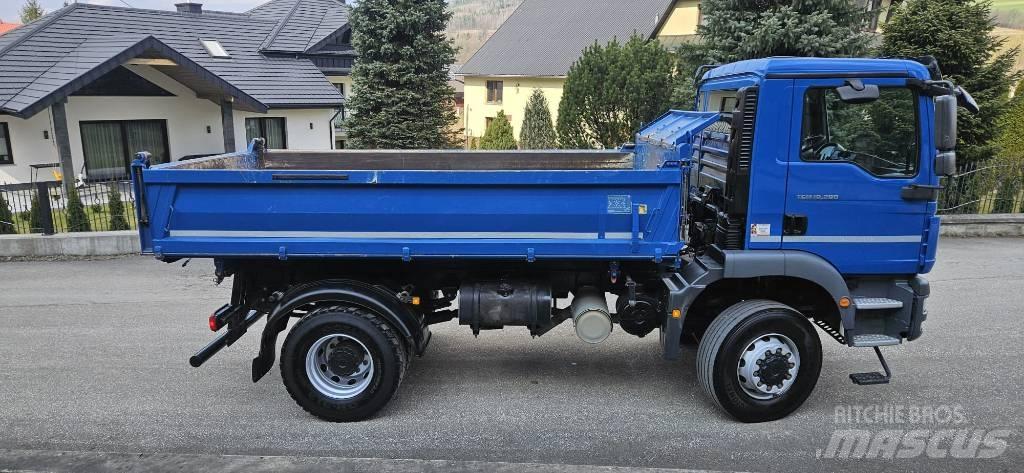 MAN TGM 18.290 4X4 Camion ribaltabili