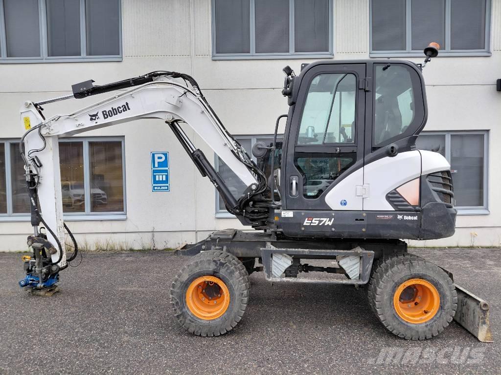 Bobcat E 57 W Escavatori gommati
