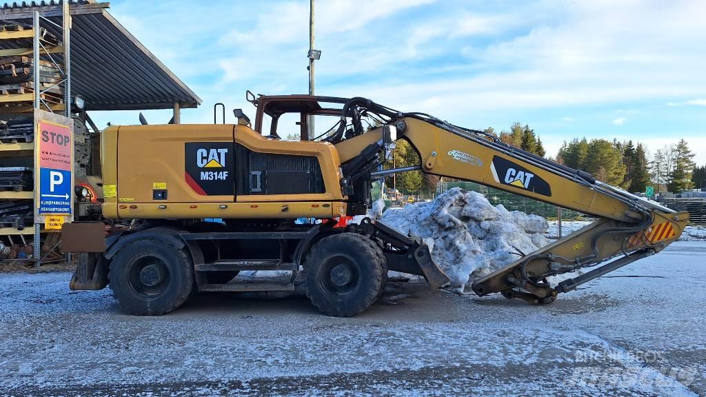 CAT M314F Escavatori gommati