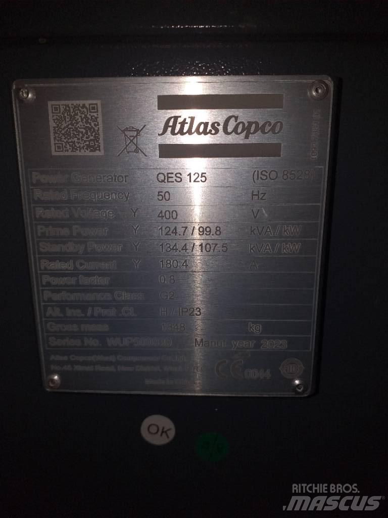 Atlas Copco QES125 Generatori diesel