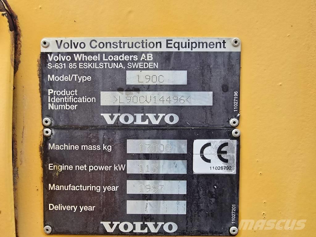 Volvo L 90 C Pale gommate