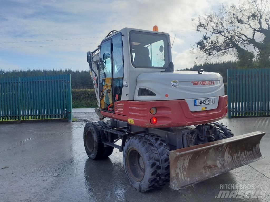Takeuchi TB 295 W Escavatori gommati